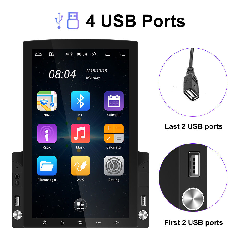 Large Screen Vehicle-mounted Video Player Navigator