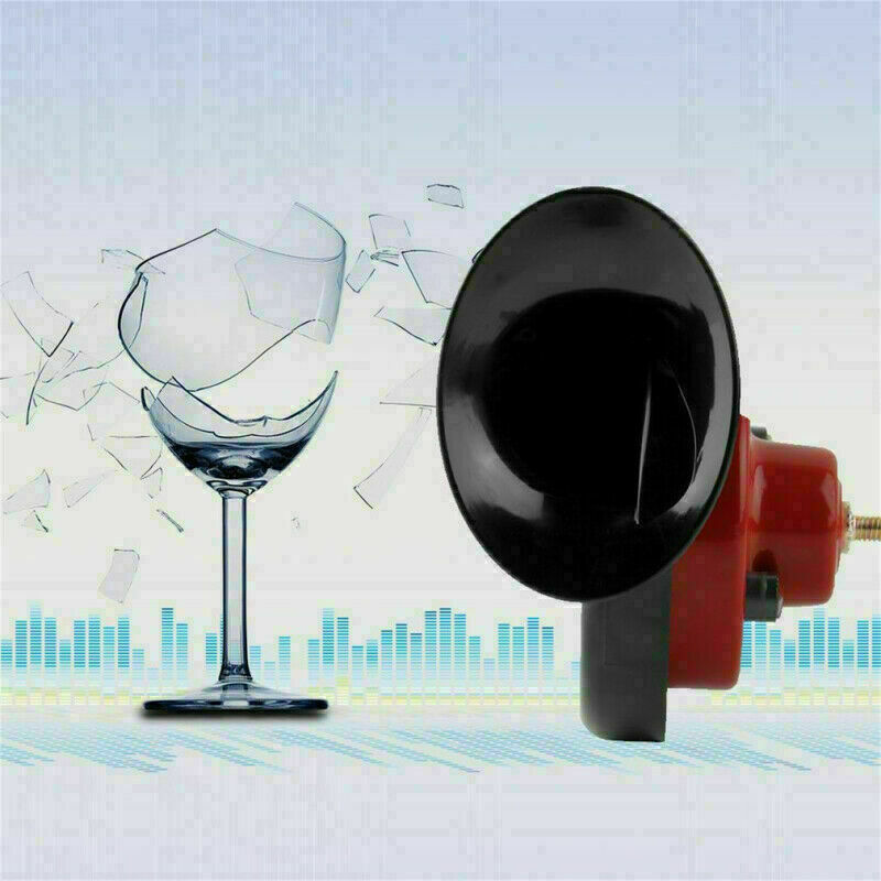 2PCS 12V 300DB Super Horn Snail Waterproof  Horn For Motorcycle Truck SUV Boat