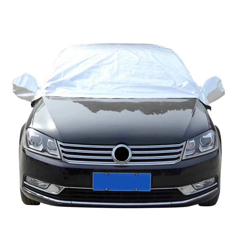 Half Car Cover Top Roof Sun UV  Rain Protection Waterproof Outdoor Universal 190T