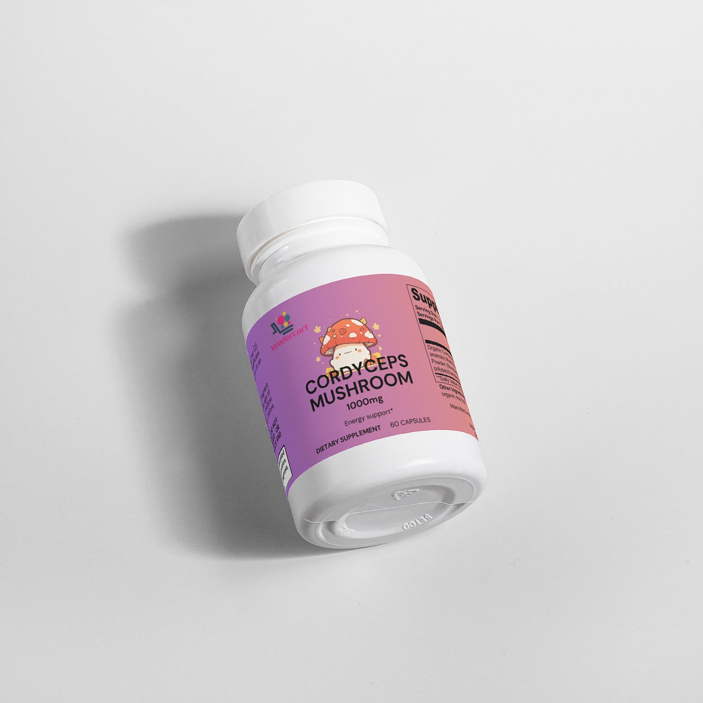 Premium Cordyceps Mushroom Immune Boost, Energy, And Recovery Support