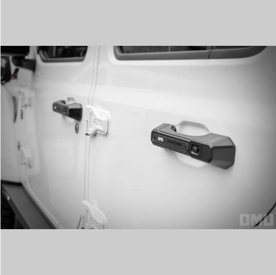 OMU Genesis Series Aluminum Door Handle Cover To 4 2Doors For  Wrangler JL
