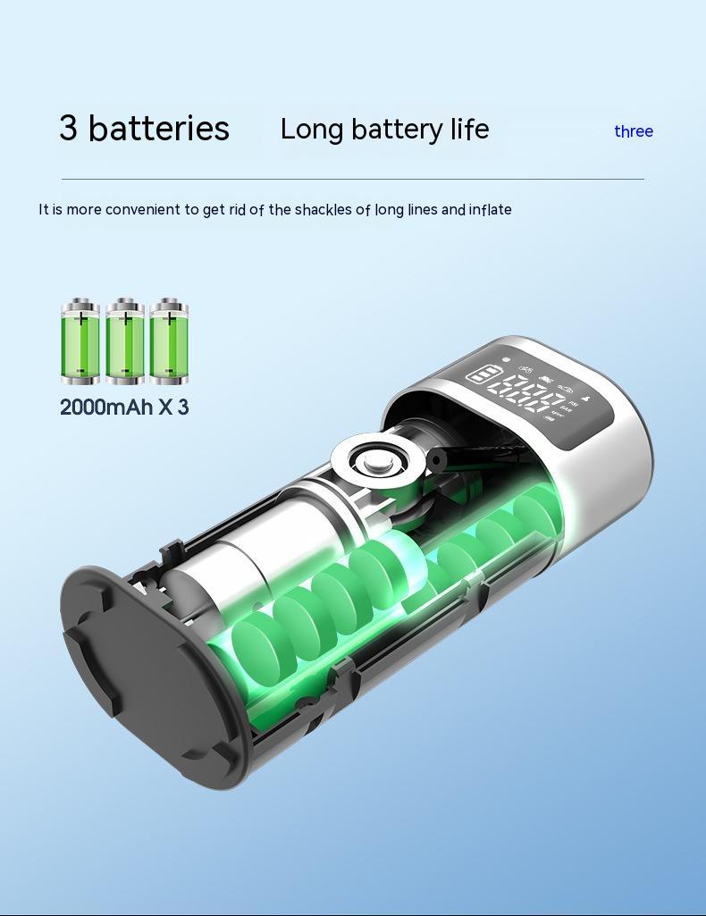 Portable Wireless Smart Vehicle Air Pump