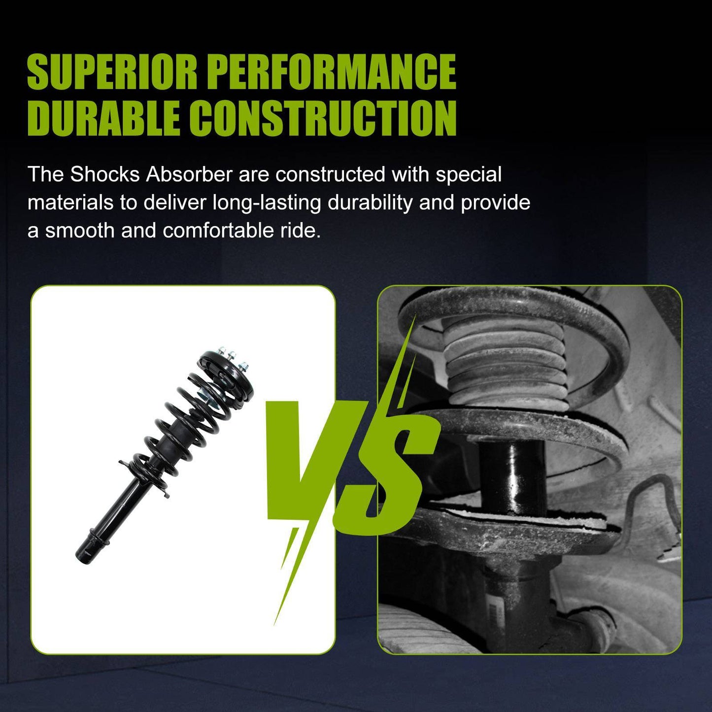 Front Spring Struts Assembly For 1998 - 2002 Honda Accord 1999 - 2003 Acura TL