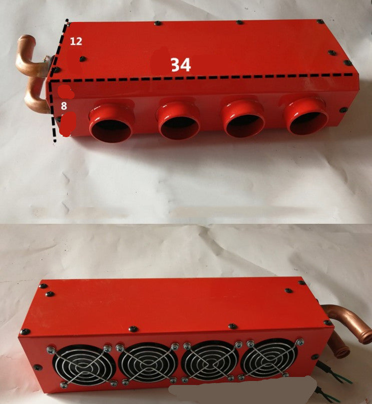 Car Heater Long Small Four Hole Copper Pipe