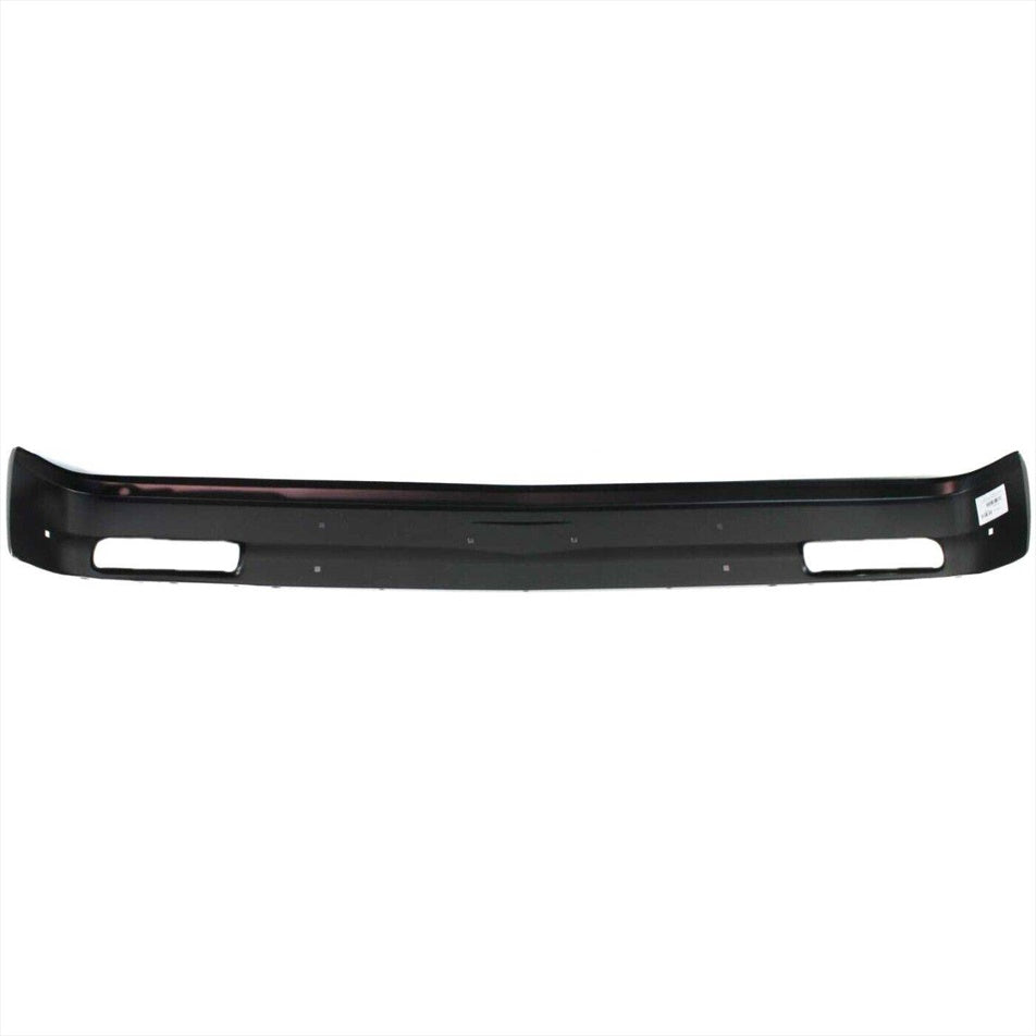 Front Bumper For 1991-93 Chevy S10 GMC Sonoma Steel With License Plate Provision