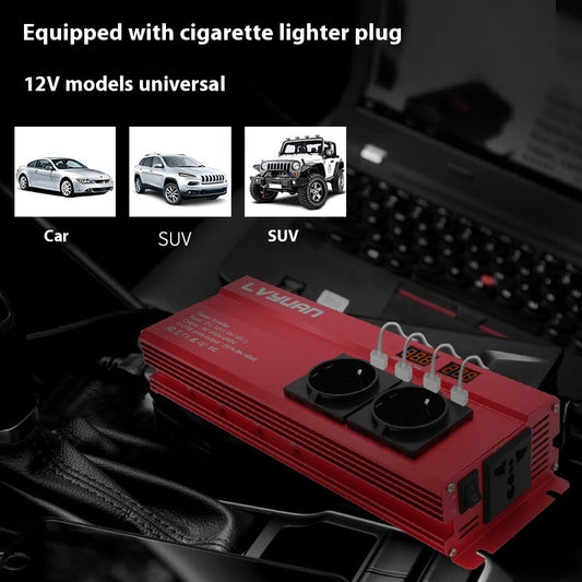 Multifunctional Power Strip Vehicle Converter Inverter