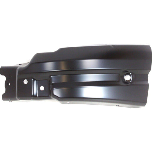 Bumper End Cap For 2007-2013 Chevrolet Silverado 1500 Front Left Painted Black