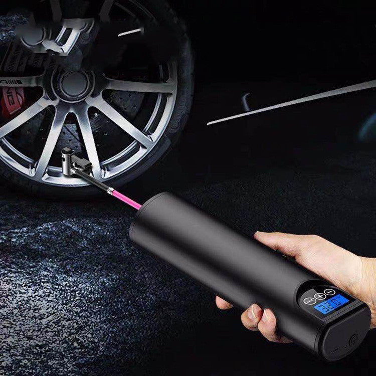 Mini Portable Wireless Car Air Pump, Outdoor Electric Pump, Smart Digital Display Car Tire Air Pump