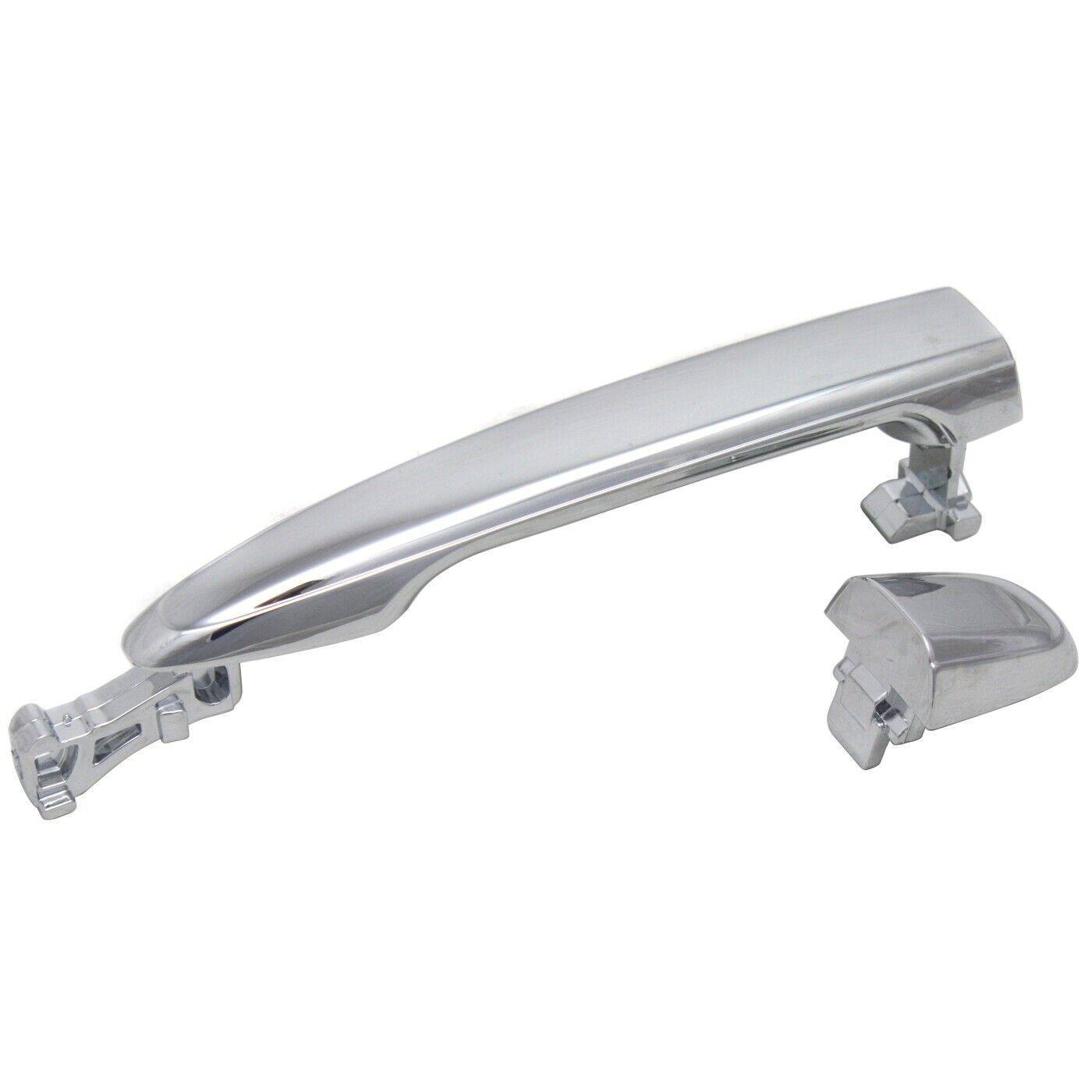 Exterior Door Handle For 2007-2011 Toyota Camry Chrome Rear Left Or Right Side