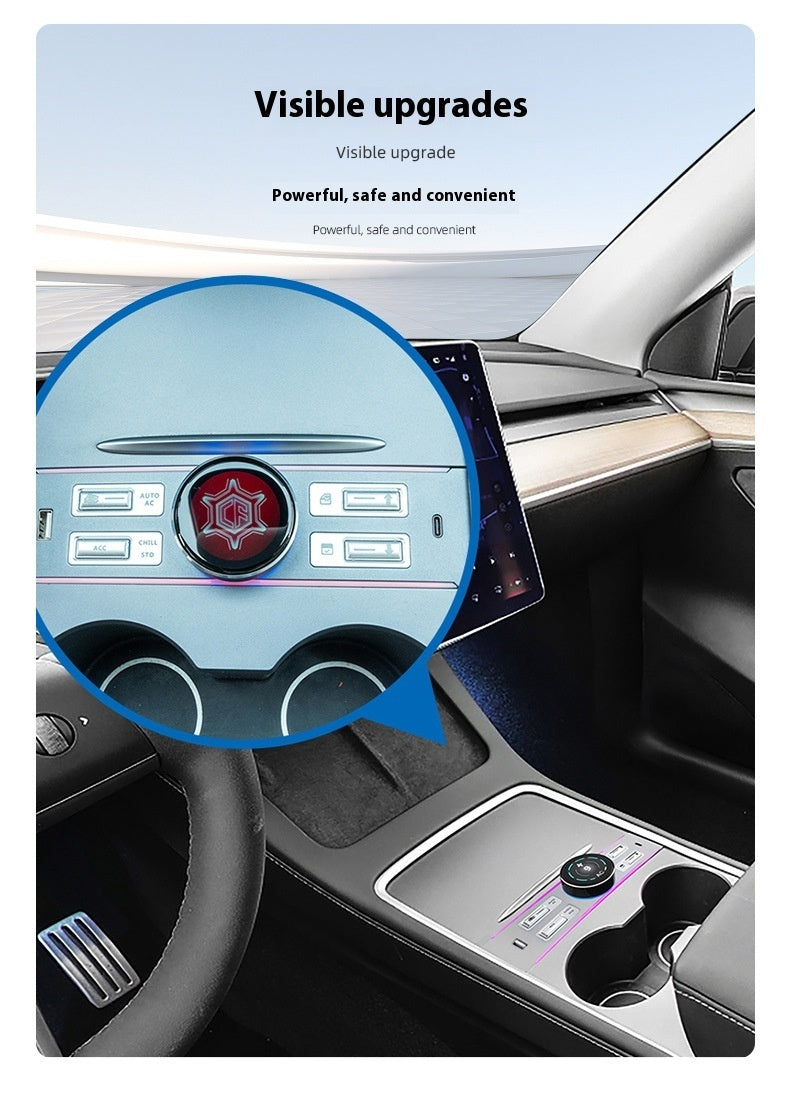 Model3Y Car Modification Multifunctional LCD Intelligent Control Expansion Dock