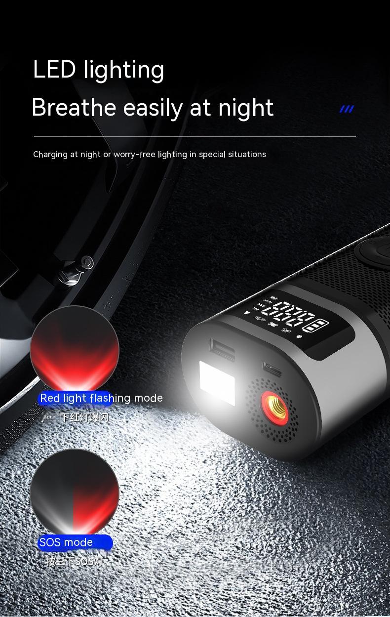 Portable Wireless Smart Vehicle Air Pump