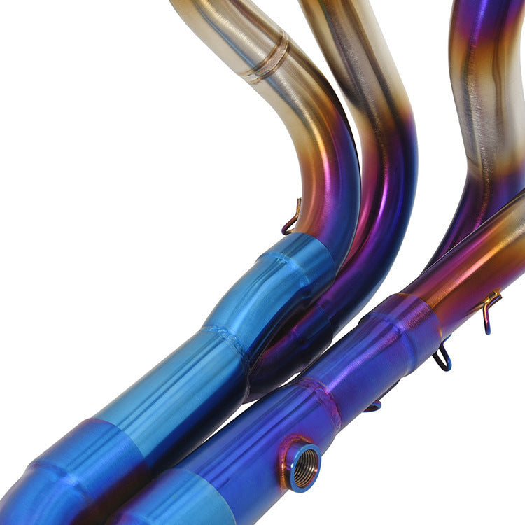 Motorcycle Sports Car Modified Exhaust Pipe Front Section
