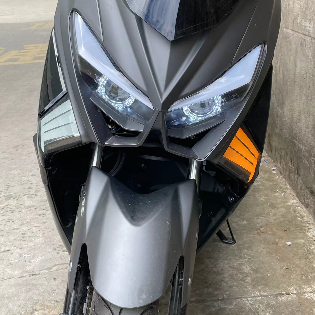 Motorcycle Retrofitting Steering Indicator Wheel