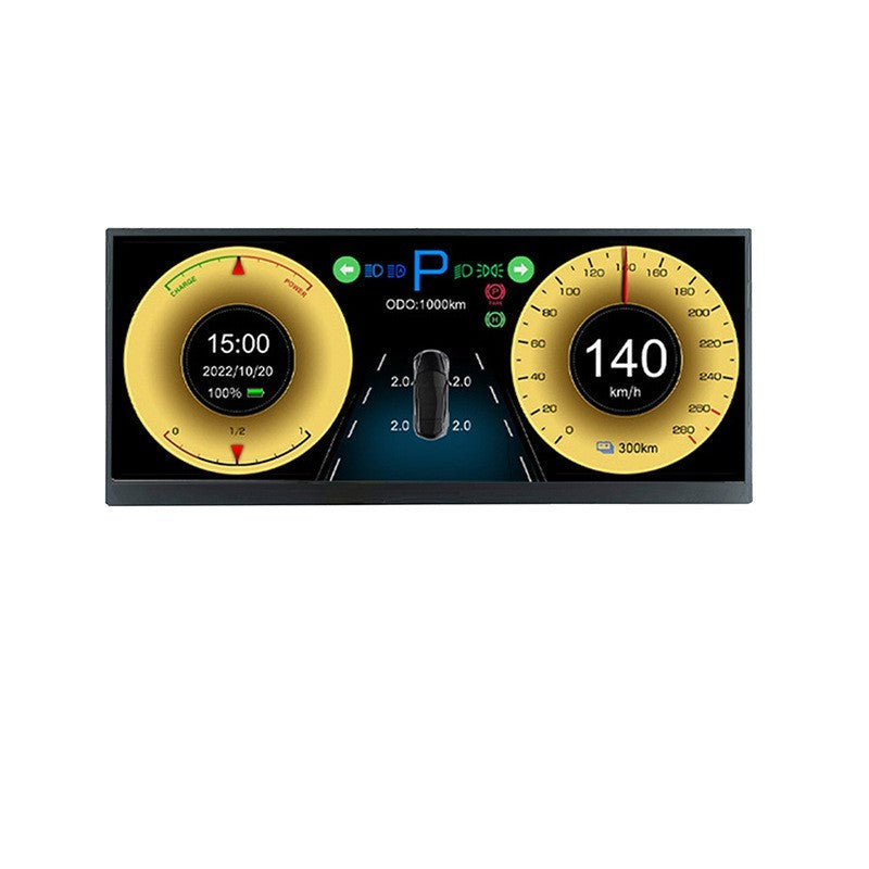 HD Multi-color Car Central Control Large Screen Vehicle Display Screen