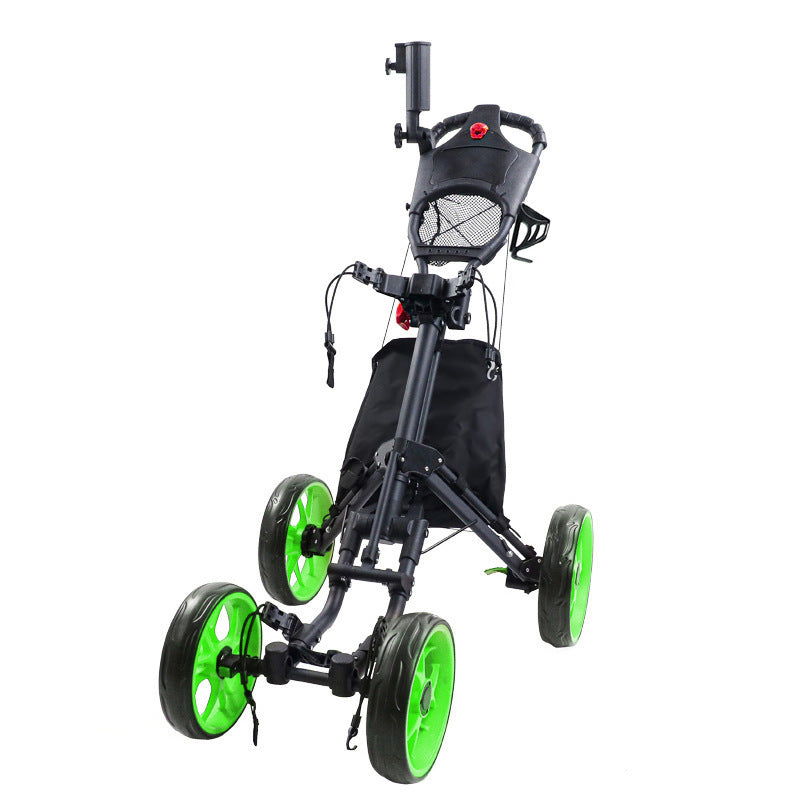 Golf Bag Trolley Aluminum Alloy Foldable