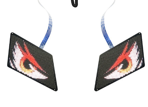 LED Devil Eye Advertising Backpack Smart