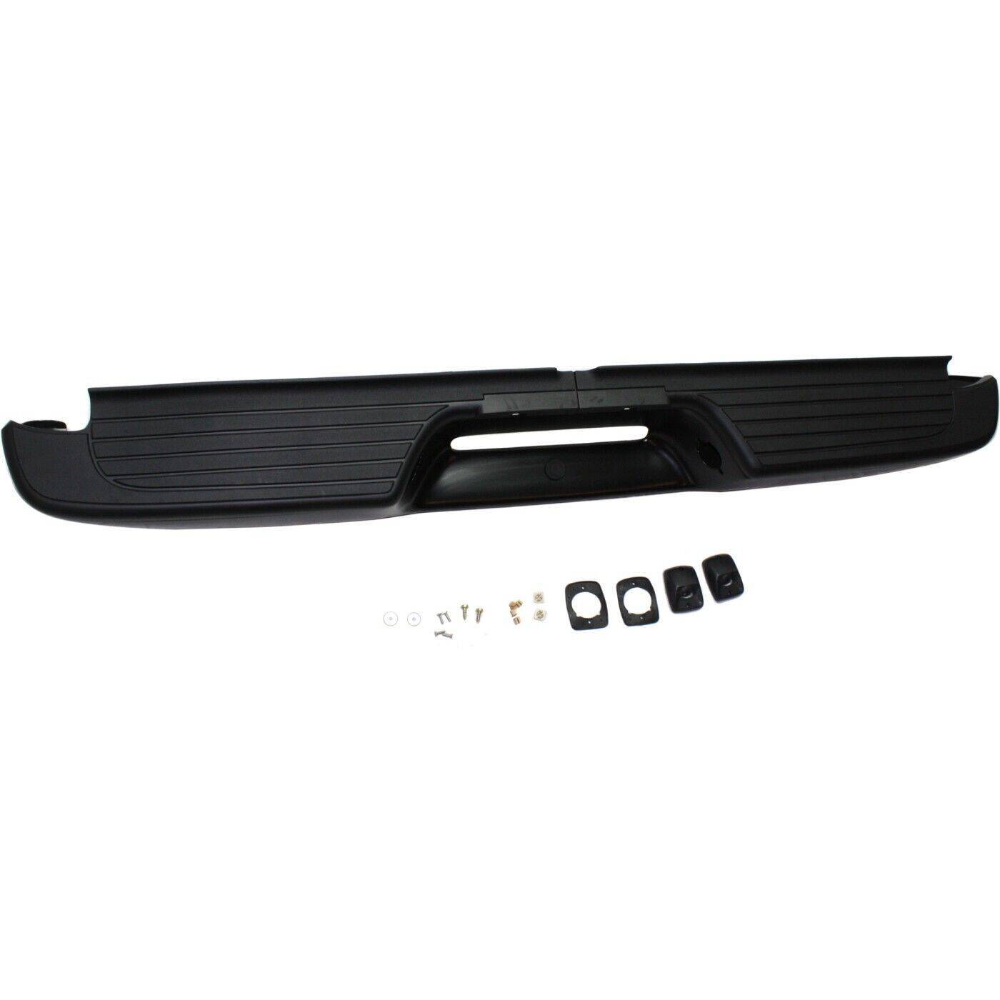 Step Bumper For 1995-2004 Tacoma Rear Powdercoated Black Assembly