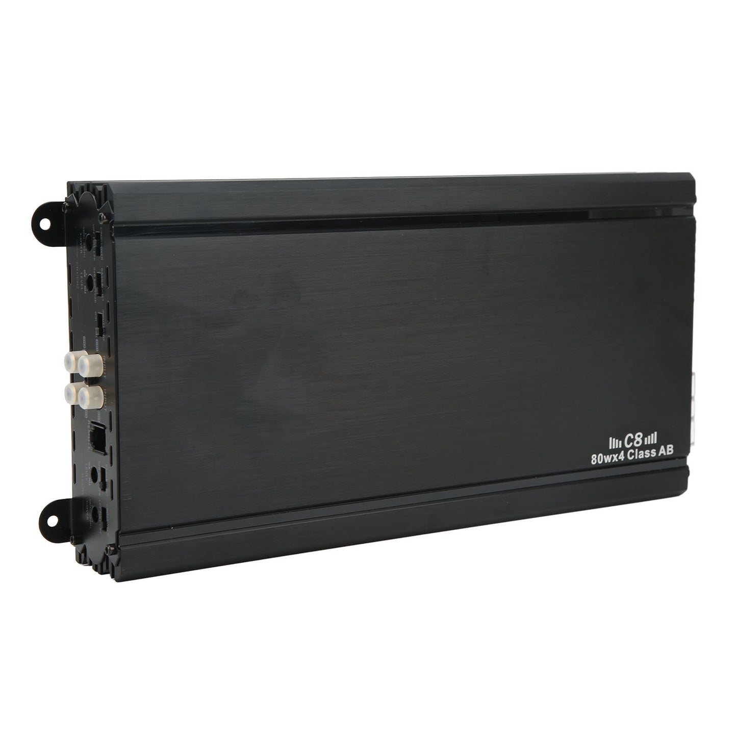 4 Channel Car Amplifier 80W 4 Ohms Class AB Power Stereo Amp Universal for Audio Systems