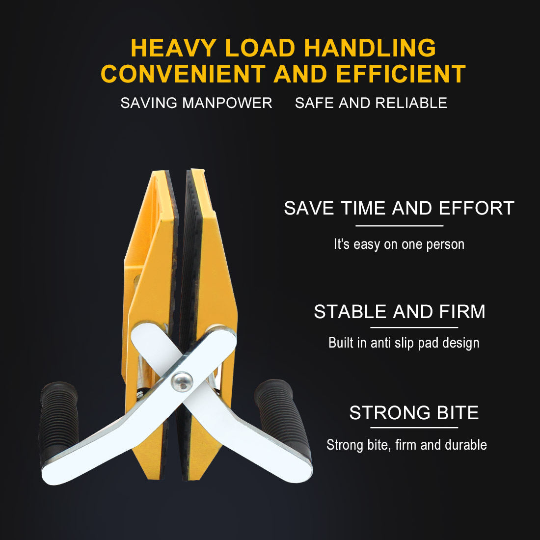 Heavy Object Handling Tool Marble Handling Clip