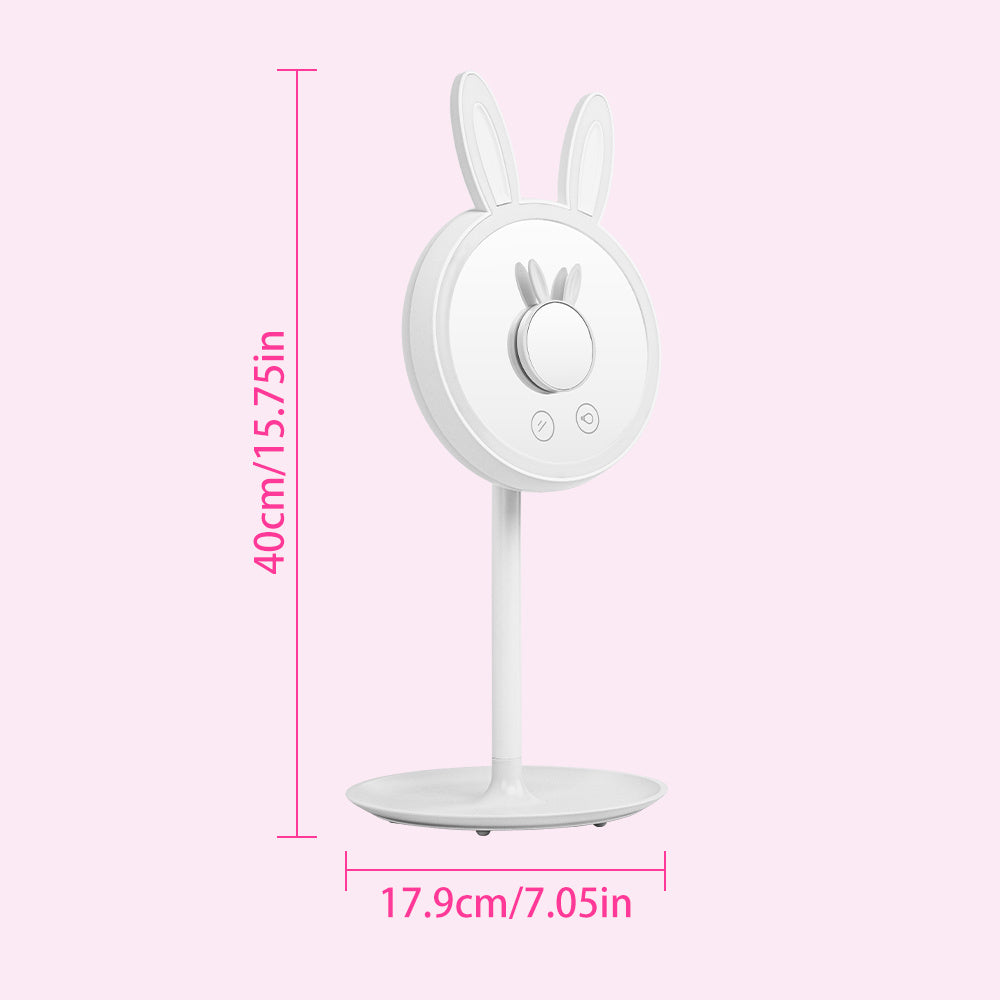 Cute Bunny Makeup Mirror