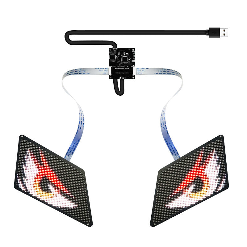 LED Devil Eye Advertising Backpack Smart