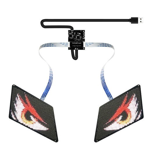 LED Devil Eye Advertising Backpack Smart