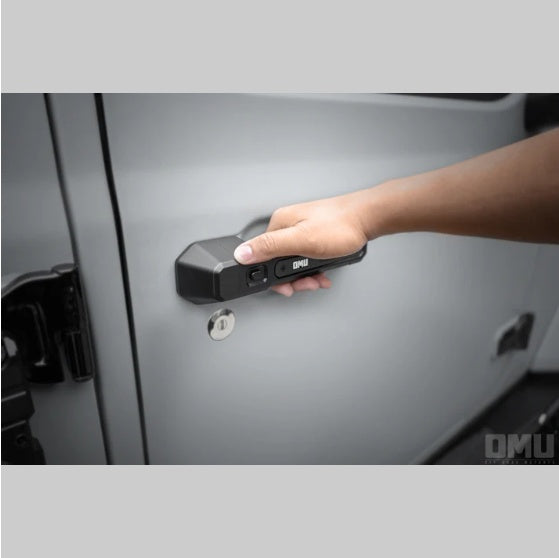 OMU Genesis Series Aluminum Door Handle Cover To 4 2Doors For  Wrangler JL