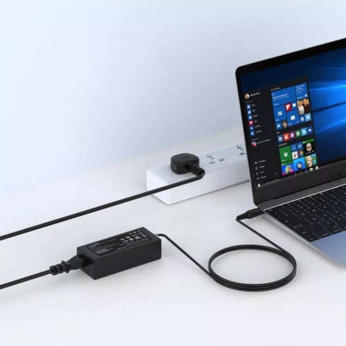 GENUINE LAPTOP CHARGER 19.5V-3.34A, 65W  WITH POWER LEAD 7348 3000 3138 NEW