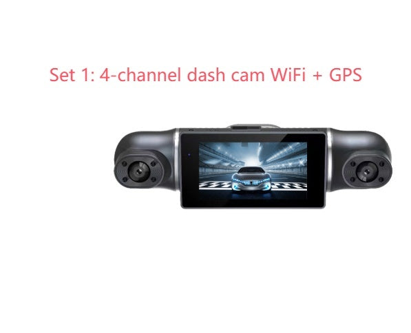 Driving Recorder HD Front And Rear Left And Right Recording Mobile Phone WIFI