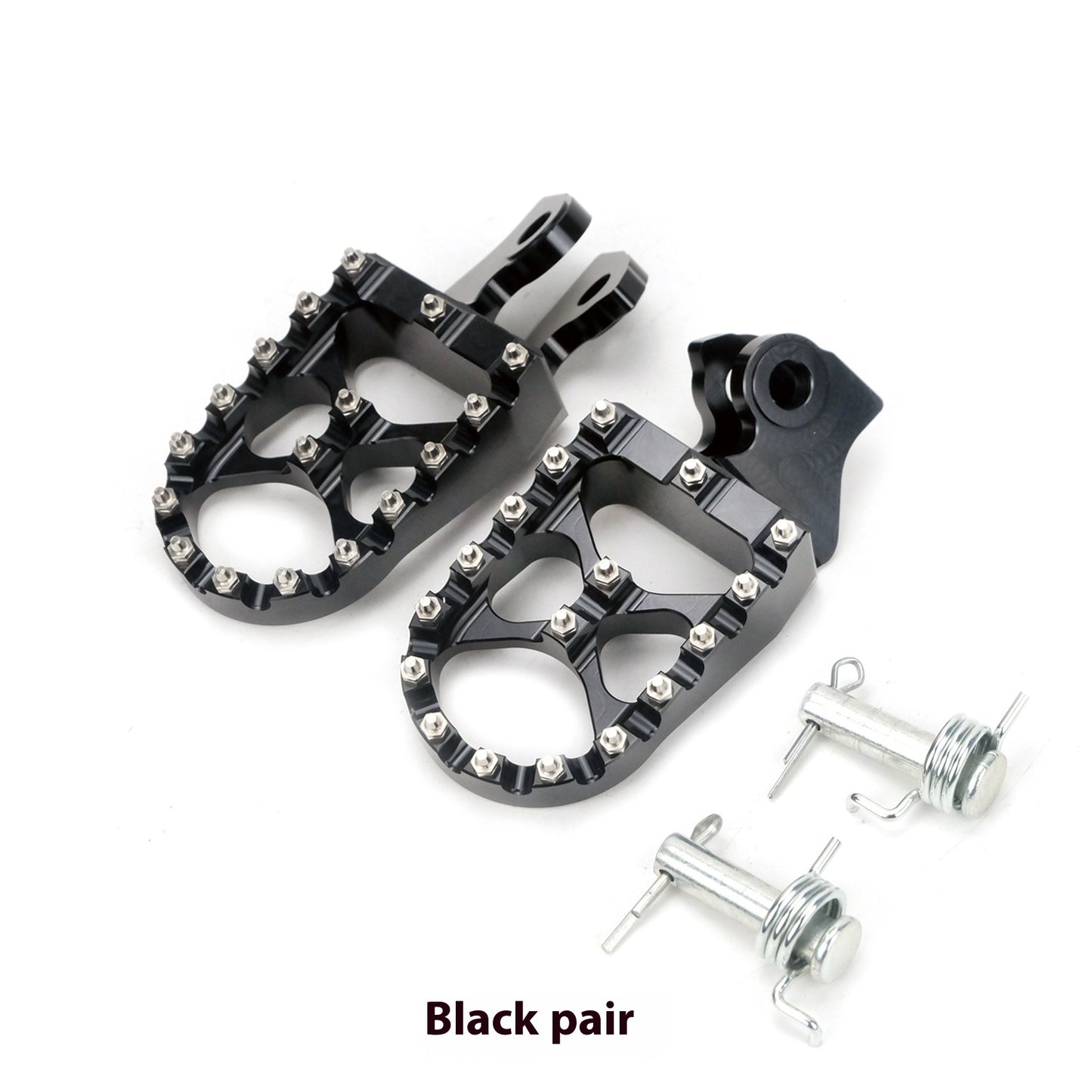 Folding Aluminum Alloy Pedal Modified Foldable Non-slip Spike Pedal Hunter Motorcycle Off-road Pedal