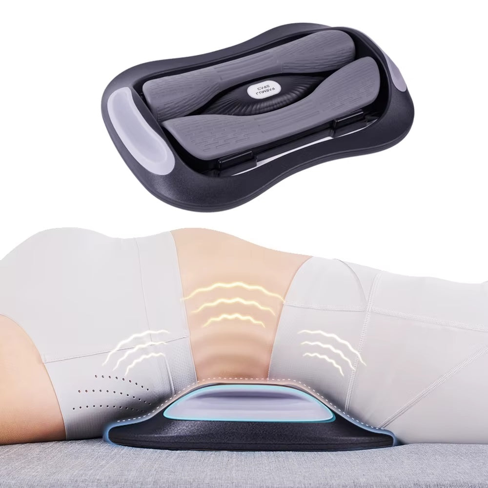Constant Temperature Heat Therapy Multi-Frequency Vibration Stretch Simple Operation Electric Lumbar Traction Device