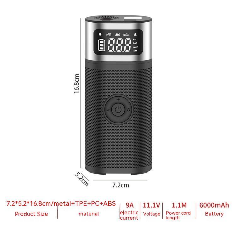 Portable Wireless Smart Vehicle Air Pump