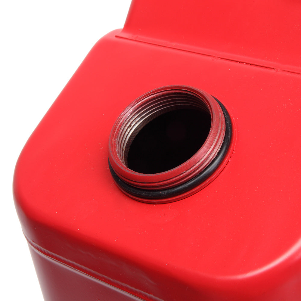 20L 0.6mm Oil Drum Red With Plastic Oil Pouring Pipe
