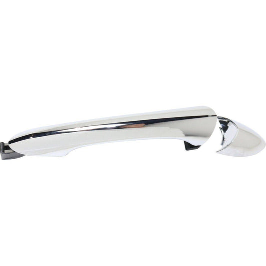 Exterior Door Handle For 2011-2015 Hyundai Sonata Rear LH Or RH Chrome Plastic