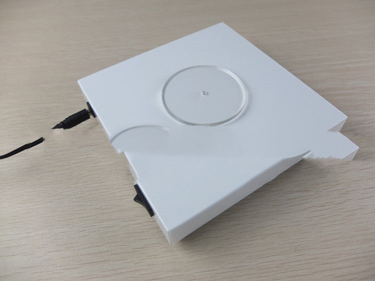 Ornaments Advertising Display Stand With Wireless Conduction LED Lights